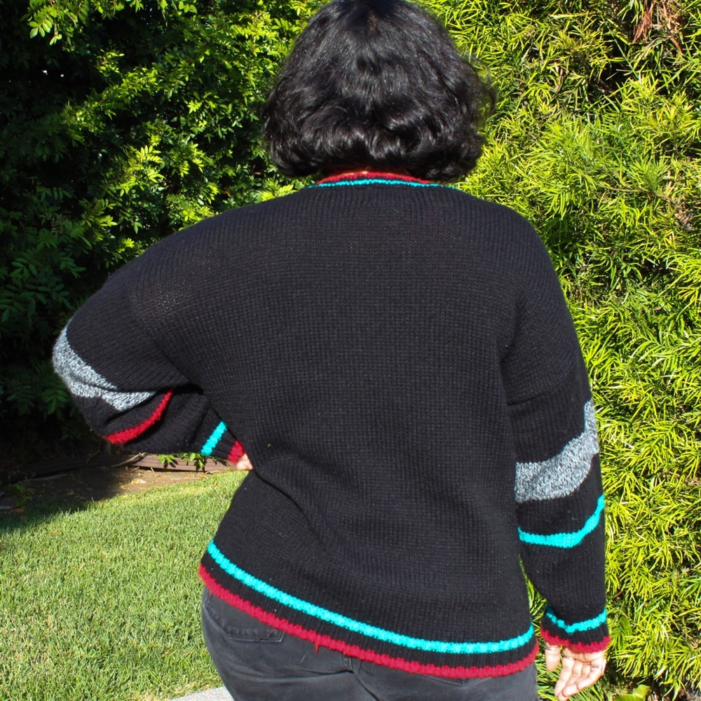 super Ugly holiday sweater! ⚡️⭐️🌈 - Picture 4 of 4